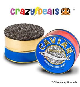 Huso – Caviar Français d&rsquo;Exception – Boîte  » Origine » 1kg