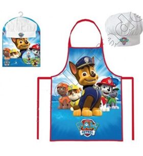 Pat Patrouille – Set tablier + toque enfant de 3 à 8 ans