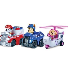Paw Patrol – 6024761 – Pack de 3 Véhicules de Secours Miniatures – La Pat&rsquo; Patrouille