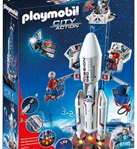 Playmobil – 6195 – Base de lancement avec fusée