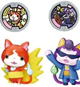 YO-KAI WATCH COFFRET 4 PERSONNAGES + 4 MEDAILLES