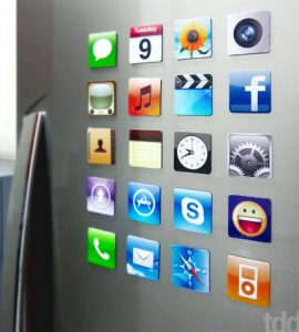cadeau de noel 5 euros magnets iphone