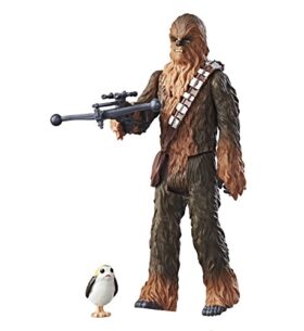 Star Wars Episode VIII – Les derniers Chewbacca et Porg Force Link 9.5cm Figurine