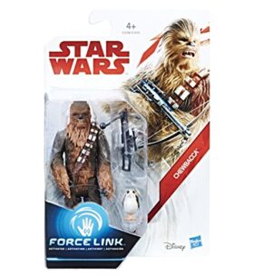 Hasbro – Star Wars : Les Derniers Jedi – Force Link – Chewbacca – Figurine 9,5 cm