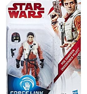 Hasbro – Star Wars : Les Derniers Jedi – Force Link – Finn (Resistance Fighter) – Figurine 9,5 cm