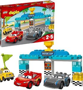 LEGO – 10857 – DUPLO – Jeu de Construction – La course de la Piston Cup