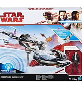 Star Wars Episode VIII Force Link Class C Vehicle with Figure 2017 Resistance Sk