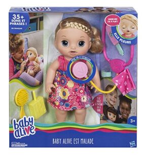 Baby Alive – C09571010 –  Est Malade – Blonde