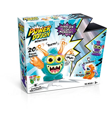 Canal Toys CT57901 Pate a Modeler Power Dough Crazy Monster 0 Canal Toys -CT57901 - Pate a Modeler - Power Dough - Crazy Monster