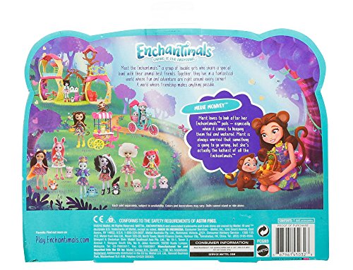 Enchantimals FCG93 Coffret Merit le Singe et le Stand de Fruits 0 10 Enchantimals - FCG93 - Coffret Merit le Singe et le Stand de Fruits