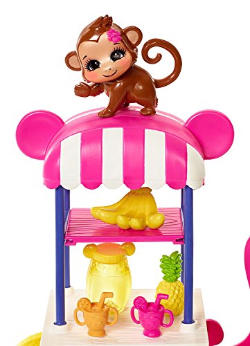 Enchantimals FCG93 Coffret Merit le Singe et le Stand de Fruits 0 6 Enchantimals - FCG93 - Coffret Merit le Singe et le Stand de Fruits