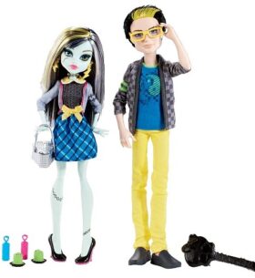 JACKSON JEKYLL & FRANKIE STEIN duo PICNIC CASKET pique nique monster high poupée mattel 2014
