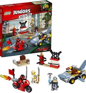 LEGO – 10739 – LEGO Juniors – Jeu de Construction – L&rsquo;Attaque du Requin