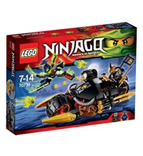 LEGO Ninjago- 70733 – Playthèmes – Jeu de Construction – La Moto Multi-missiles