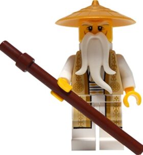 LEGO® Ninjago: Minifigurine – Wu 70751 (Tan and Gold Outfit)