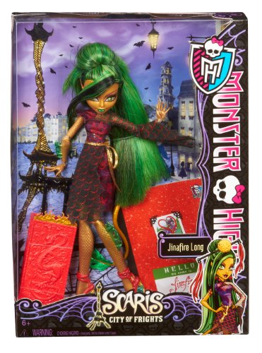 MONSTER HIGH Srie SCARIS Deluxe City Of Frights ASSTY0376 Poupe Doll Y0378 JINAFIRE LONG 0 3 MONSTER HIGH Série *SCARIS Deluxe* City Of Frights ASST.Y0376 Poupée Doll Y0378 JINAFIRE LONG