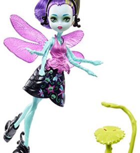 Mattel Monster High FCV48 – Insecte de Garden Monster Friendly Wingrid – Une libellule, poupée