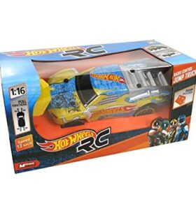 Mondo Motors – 63257 – Radio Commande – Camion – Hot Wheels – Truck With Ramp – Echelle 1/16