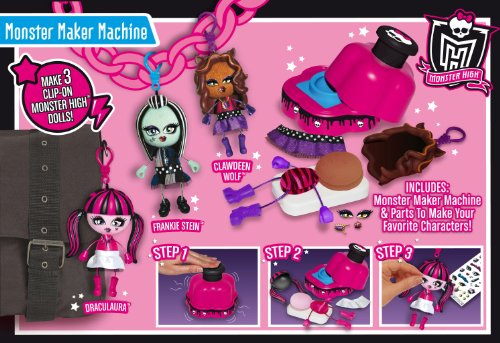 Monster High 64008 Loisir Cratif Kit Fabrique tes Propres Monstres 0 0 Monster High - 64008 - Loisir Créatif - Kit - Fabrique tes Propres Monstres