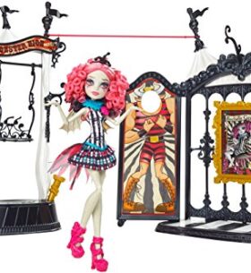 Monster High – CHW68 – Poupée Mannequin – Rochelle Et Chapiteau Freak Du Chic