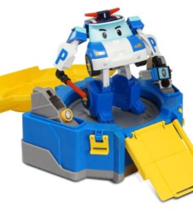 Ouaps – 83072 – Jouet De Premier Age – Robocar Mallette De Jeu Poli 2 En 1 – Véhicule Inclus