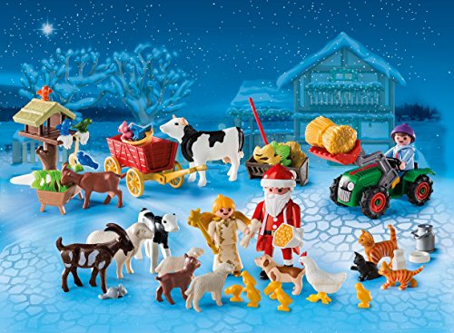 Playmobil 6624 Calendrier de lAvent Pre Nol la ferme 0 0 Playmobil - 6624 - Calendrier de l'Avent ''Père Noël à la ferme''