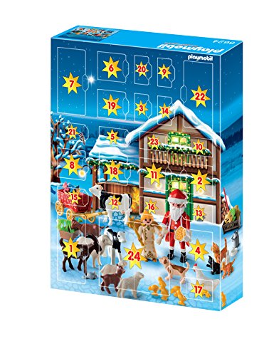 Playmobil 6624 Calendrier de lAvent Pre Nol la ferme 0 2 Playmobil - 6624 - Calendrier de l'Avent ''Père Noël à la ferme''