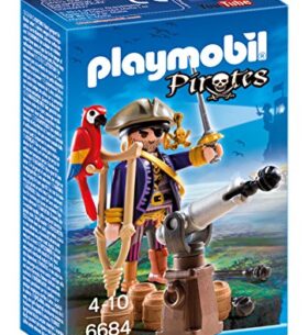 Playmobil – 6684 – Capitaine pirate avec canon