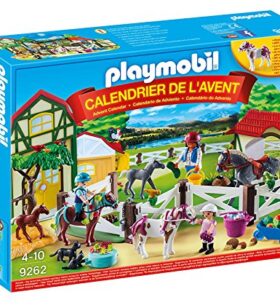 Playmobil – 9262 – Calendrier de l&rsquo;Avent « Centre Équestre »