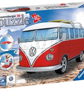 Ravensburger – 12516 – Puzzle – 3D – 162 Pièces – Volkswagen Combi T1