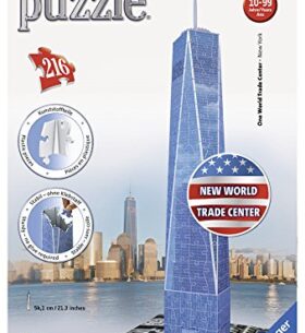 Ravensburger – 12562 – Puzzle 3d – Building One World Trade Center – 216 Pièces