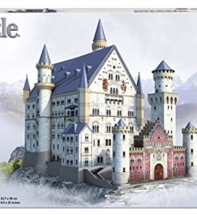 Ravensburger – 12573 – Puzzle 3D Building – 216 Pièces – Neuschwanstein