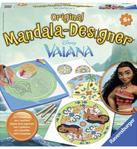 Ravensburger – 29842 – Mandala Designer – Moana La Princesse Du Bout Du Monde – Artistique