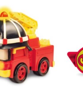 Robocar Poli – 83186 – Voiture Télécommandée – Roy – 15 Cm