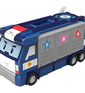 Robocar Poli  – 83377 –  Camion Quartier General Mobile 30cm – 1 voiture Poli incluse