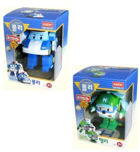 Robocar Poli + Robocar Helly (2 jouets transformable robot)