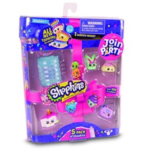 Shopkins – Série 7 Join the Party – Coffret 5 Shopkins – Modèle Aléatoire
