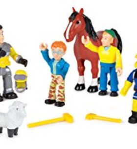 Smoby Toys- 109251023002- Sam le Pompier, Coffret 10 Figurines