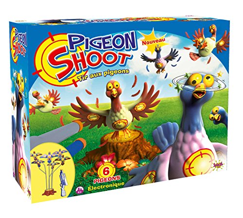 Splash Toys 56101 Jeu De Tir 6 Pigeons Shoot 0 Splash Toys - 56101 - Jeu De Tir - 6 Pigeons Shoot