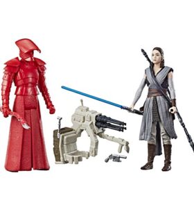 Star Wars Rey (Jedi Training) et Garde d&rsquo;élite Prétorienne Paquet de 2 figurines