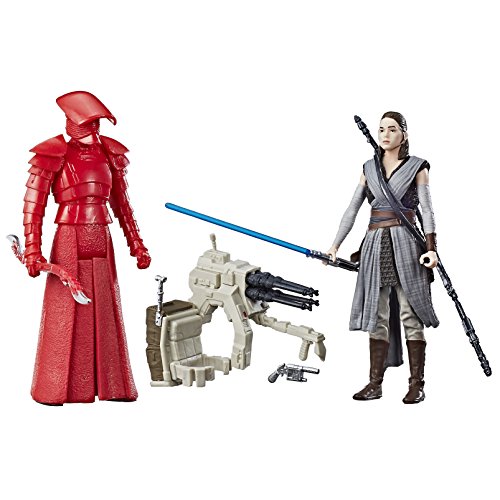 Star Wars Rey Jedi Training et Garde dlite Prtorienne Paquet de 2 figurines 0 Star Wars Rey (Jedi Training) et Garde d'élite Prétorienne Paquet de 2 figurines