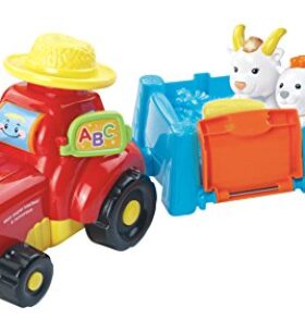 VTech – 180705 – Tut Tut Animo – Mon Super Tracteur à Remorque + Babette – Biquette à Devinette