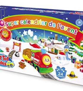 VTech – 195975 – Tut Tut Bolides – Super Calendrier de l&rsquo;Avent