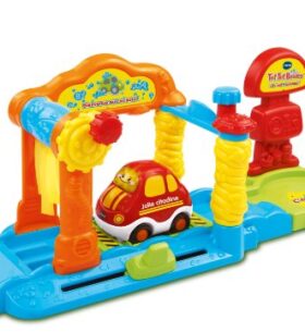 Vtech – 152605 – Véhicule Miniature – Garage – Tut Tut Bolides – Lav-auto Interactif + Capucine Jolie Citadine
