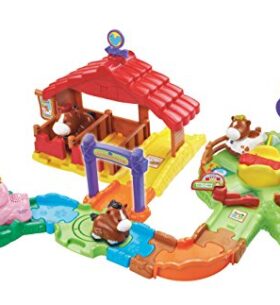 Vtech – 180605 – Jouet Musical – Tut Tut Animo – Mon Poney-club Interactif + Lasso, Le Cheval Rodéo
