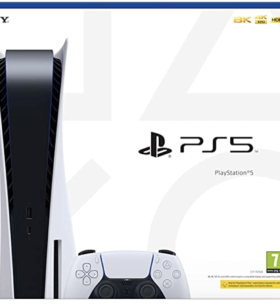 Sony PlayStation 5 Édition Standard, Avec 1 Manette Sans Fil DualSense, Couleur : Blanche